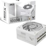 ASUS PSU TUF-GAMING-1000G-WHT1000W 80Plus Gold;Full modular1x16pin;4x8 pin;5 x SATA