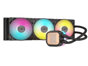 CORSAIR TITAN 360 RX RGB AIO Liquid CPU Cooler, Black,RX120LGA1851, LGA1700, AM5, AM4 - Image 4