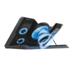 Trust Quno Cooling Stand LED GXT 1125 Laptop cooling stand sa 5 ventilatora + stalak za telefon