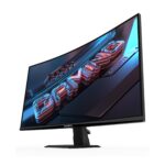 Gigabyte Monitor 27" GS27QCA 27" VA 1500R, 2560x1440 QHD, 250cd, 180Hz, 1ms, 2x HDMI, 1x DP