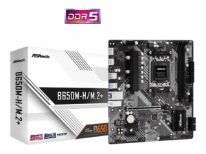 ASROCK MB B650M-H M.2+AMD B650, AM5, 2xDDR5, 2xM.24xSATA, HDMI, DP, microATX - Image 5