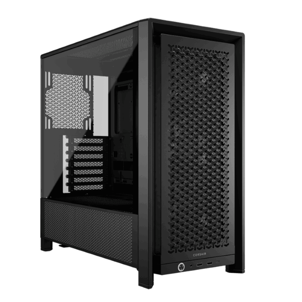 CORSAIR FRAME 4000D RS Case3xRS120 fans, 360mm radiator170mm cooler, 430mm GPU, ATX, Black