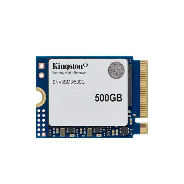 Kingston SSD 500G NV3 M.2 2230 NVMe PCIe Gen 4.0x4R/W : 5000/3000MB/s
