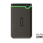 Transcend HDD 2TB StoreJet M3 Portable USB 3.1,anti-shock,Iron Gray