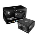 ASROCK PSU 1000W Gold Steel LFully Modular,80PLUS,135mm fanATX 3.1. PCIe 5.1, Japanese Capacitors