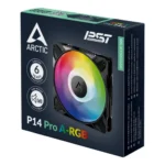 Arctic P14 Pro A-RGB Black140 mm A-RGB PWM FanCable Splitter