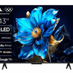 TCL 43"P7K 4K QLED TV 60Hz Google TV; HDR multi-format; HVA Panel; Game Master; Dolby Atmos;