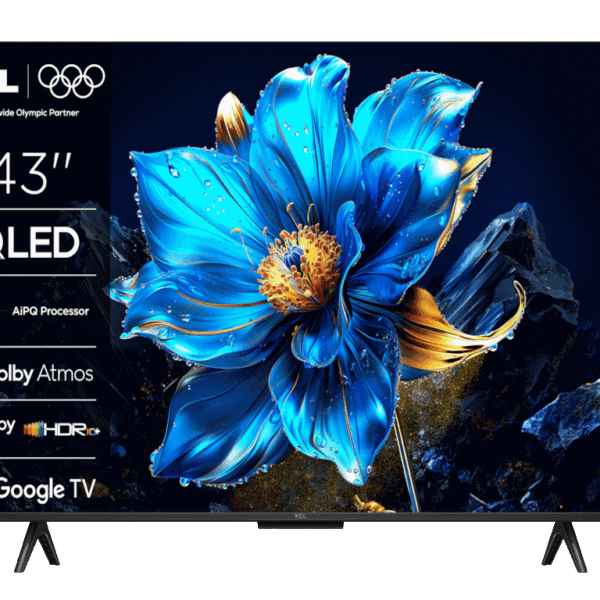 TCL 43"P7K 4K QLED TV 60Hz Google TV; HDR multi-format; HVA Panel; Game Master; Dolby Atmos;