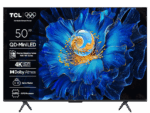 TCL 50"C6KS 4K QD-Mini LED TV60Hz Google TV; Game Master;Dolby Atmos; Onkyo 2.1;  HDR Premium;
