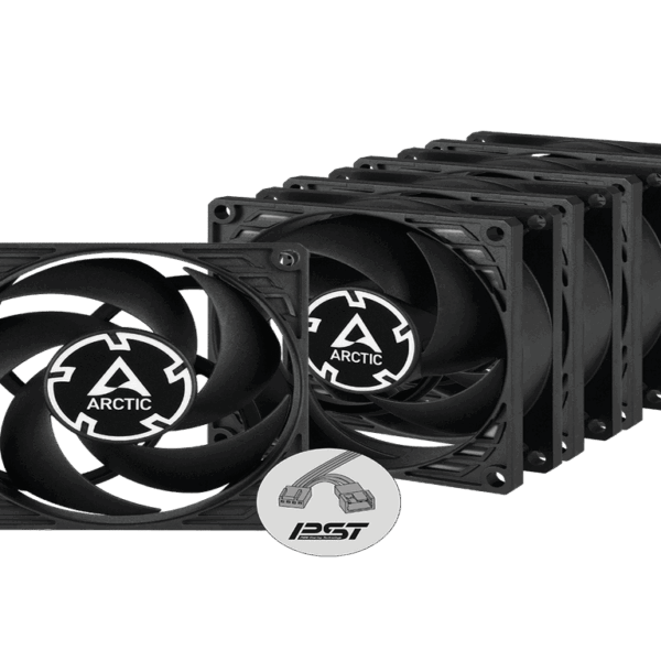 Arctic P8 PWM PST 5-pack fans80mm PWM Fan