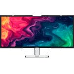 Monitor Dell 34 Plus S3425DW Curved, 3440x1440, WQHD, 120Hz, VA Antiglare, 21:9, 3000:1, 300 cd/m2, 5ms/3ms/1ms, AMD FreeSync Premium, 178/178, 2xHDMI, 2xUSB-C, 2xUSB-A, 2x 5W Speakers, Tilt, Slant, Height Adjust, 3Y