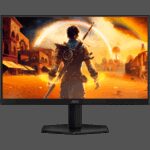 AOC Monitor Gaming 24G42E 23.8" Fast IPS, 1920x1080, 180Hz, 1ms (GTG), 300 cd/m2, 1000:1, Adaptive Sync, G-Sync Compatible, HDR10, 1xHDMI, 1xDP, Tilt