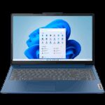 Lenovo IdeaPad Slim 3 15IRU8, 15.6'' FHD (1920x1080) AG, Core i3-1305U (5C, up to 3.3GHz, 10MB), 8GB DDR5, 512 GB SSD, Intel UHD Graphics, HDMI, 2x USB 3.2, 1xUSB-C, Batt 47 Wh, No OS, Abyss Blue, 2y