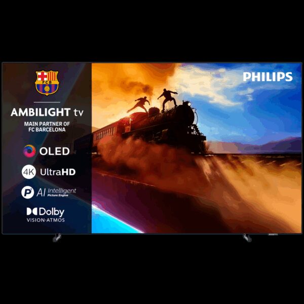Philips 65OLED770/12 4K OLED AMBILIGHT TV, 120 Hz, Procesor P5 AI Perfect, 164 cm (65''), Dolby Vision and Dolby Atmos