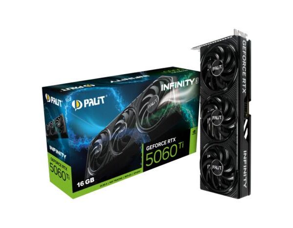 PALIT VGA 5060Ti OC Infinity 3 16GB GDDR7, 128-bit,  3x DP, 1x HDMI