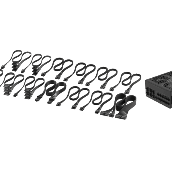 Corsair PSU 1000W RM1000x Gold, Fully Modular, 12V-2x612xSATA, 4xPCIe, ATX 3.1, PCIe 5.1