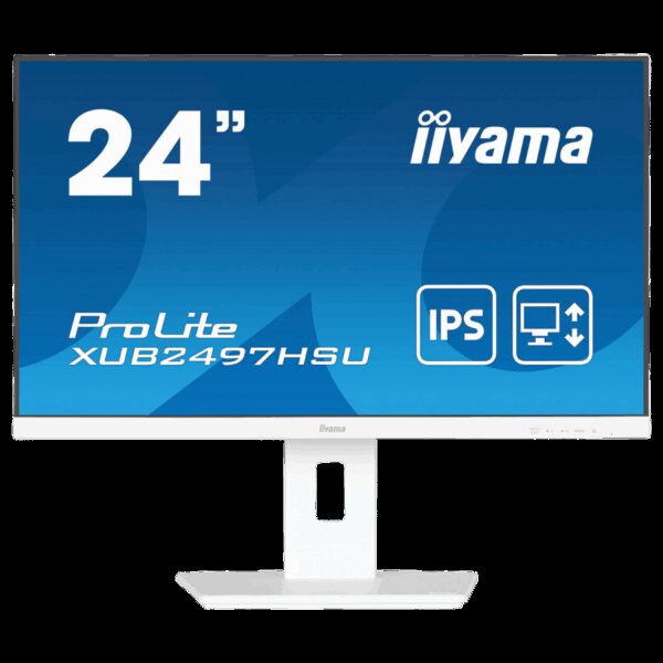 Iiyama  XUB2497HSU-W2 LED monitor 24 FHD (1080p)  100Hz IPS 250 cd 1300 1 1ms HDMI DP speaker
