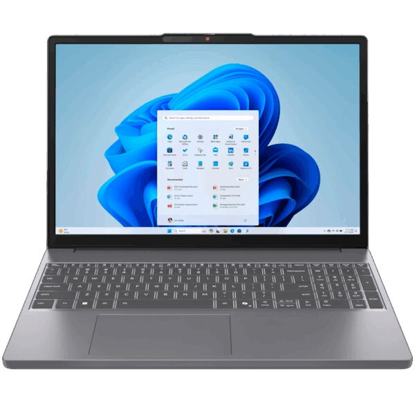 IdeaPad Slim 3 15IRH10 15.3" FHD (1920x1080) AG, i5-13420H (up to 4.6Ghz), 24GB DDR5 4800MHz(8+16), 1TB SSD M.2, HD Cam + Mic,  2x USB 3.2, 1x USB-C, HDMI, 60Wh, Luna Grey, No Os, 2Yr