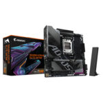 Gigabyte MB B840 AORUS ELITE AM5, 4x DDR5, 2x M.2, 4x SATA 8xUSB; 1x HDMI, 1x DP, mATX;