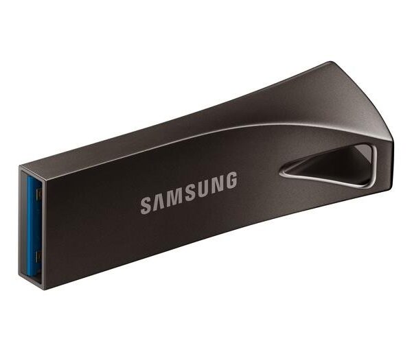 Samsung USB 64GB  Bar PlusUSB 3.1,Titan sivaRead up to 400MBs,5-proof protection