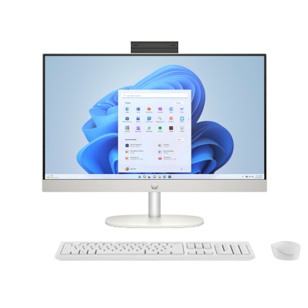 HP All-in-One 24-cr0109ny PC 23,8 Touch, i7 1355U,16GB,512GB,FreeDOS,Wlan,wireelss periferija,bije