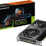 Gigabyte 5060 Windforce MAX OC 8GB GDDR7, 128-bit, 3x DP, 1x HDMI