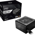 ASRock PSU 750W Bronze, Pro 80PLUS, 120mm fan, ATX 3.1PCIe 5.1