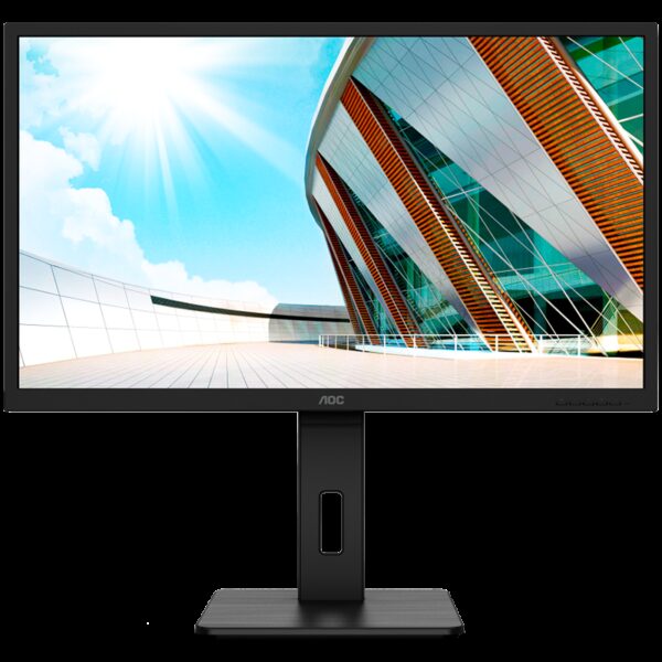 AOC Monitor LED Q32P2 Business 31.5", 16:9, 2560x1440, IPS, 75Hz, 250 cd/m², 1000:1, 50M:1, 4ms, 178/178°, DP, 2xHDMI, DP, 4 x USB 3.2, Speakers, Tilt, Swivel, H. Adjust, VESA, Frameless) Black, 3y