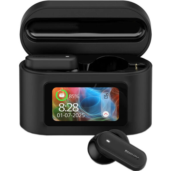 Philips TAT6000BK BT slusalice  in ear; blokiranje buke;Pametna kutija za punjenje; 4 mikrofona