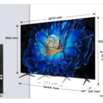 TCL 75" C6KS 4K QD-Mini LED TV60Hz Google TV; Game Master;Dolby Atmos; Onkyo 2.1; HDR Premium;