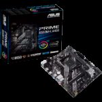 ASUS PRIME B550M-K ARGB AM4 mATX MB - AMD B550 2xDIMM DDR4 2xM.2 4xSATA PCIe 4.0 1Gb Ethernet 1xDisplayPort 1xHDMI with Aura Sync