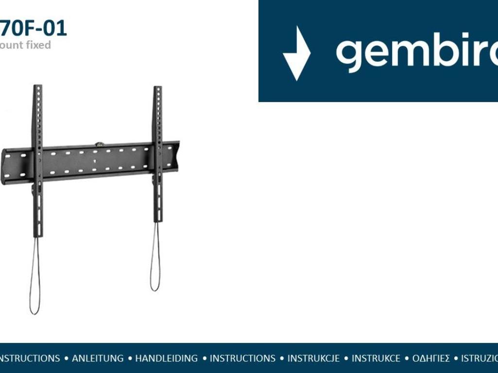 49560_260306010342043 TV Nosac 37-70'' Fixni Gembird WM-70F-01 - Image 1