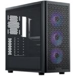 Cooler Master Elite 502 Black Mid tower, ATX, 3x ARGB 120mm fans