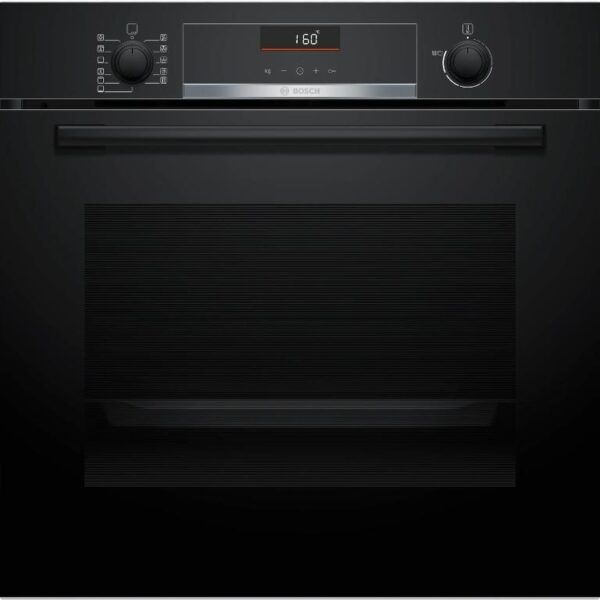 BOSCH pećnica  Serie 6| CRNA, A+, EcoClean, AIR FRY Funk,AutoPilot 10, VODILICA, 71L, 8 Programa,