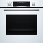 BOSCH pećnica Serie 6| Bijela A, PIROLIZA, AutoPilot 30,71L,AirFry, Teleskopska vodilica, 10 progra