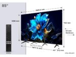 TCL 85"P7K 4K QLED TV 60Hz Google TV; HDR multi-format;HVA Panel; Game Master; Dolby Atmos; - Image 4