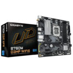 Gigabyte MB B760M D3HP WIFI6 LGA1700; 4xDDR5; 2xM.2,4xSATA HDMI, DP; VGA, WIFI; mATX